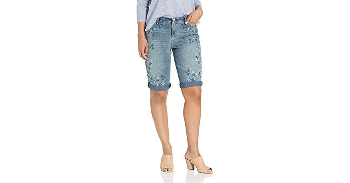 relaxed fit bermuda shorts