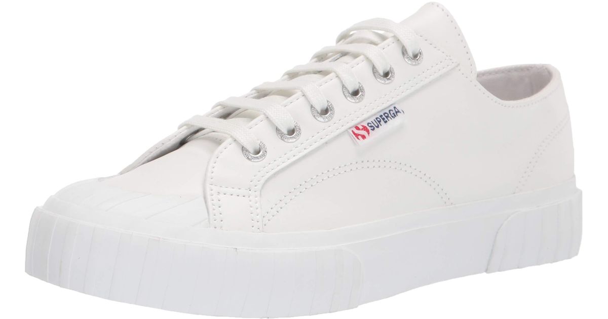 superga white leather amazon