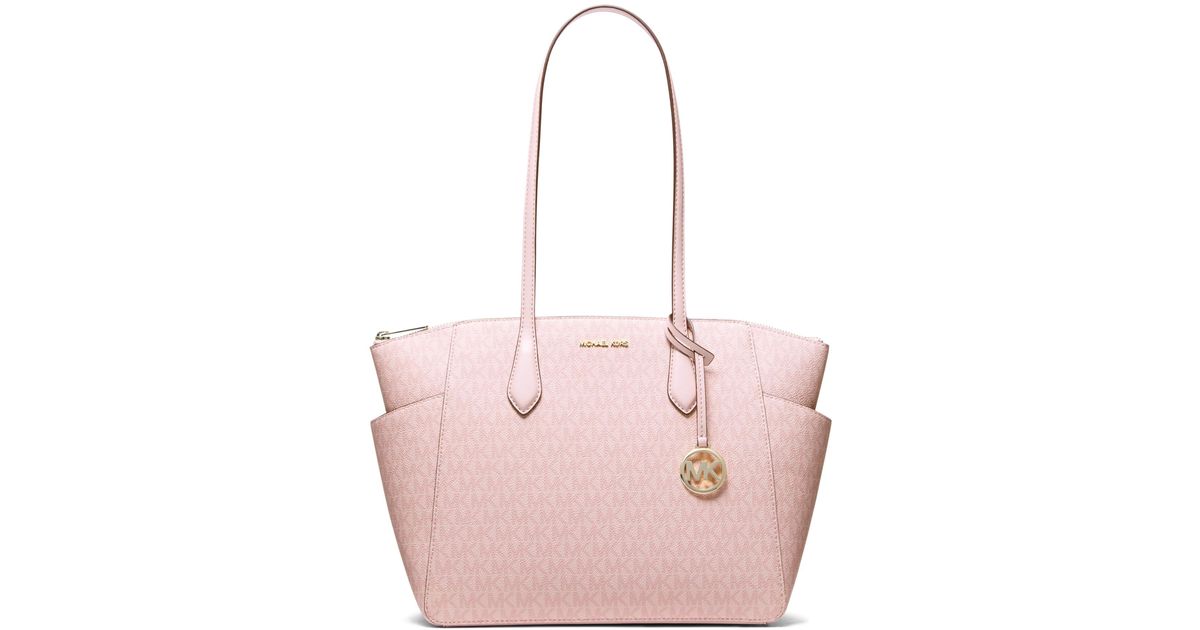 Michael Kors Marilyn Medium Top-zip Tote Bag in Pink | Lyst