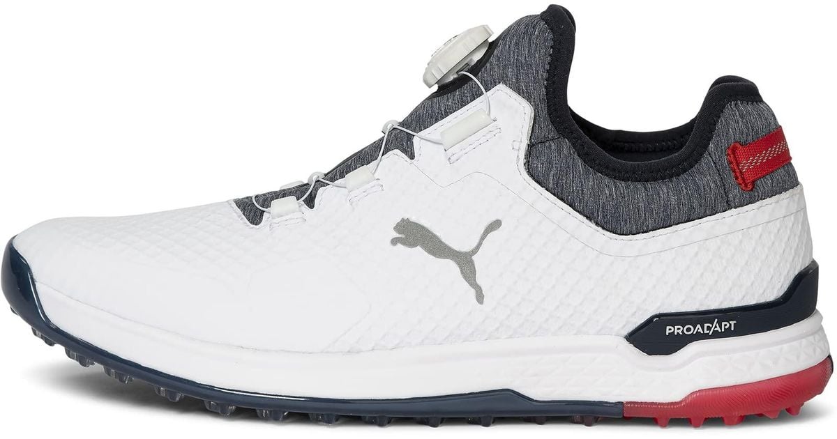 PUMA Golf Proadapt Alphacat Disc Golf Shoe in White for Men Lyst UK