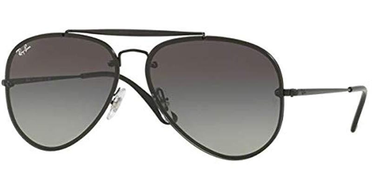 Ray-Ban Rb3584n Blaze Aviator Sunglasses in Black for Men - Lyst