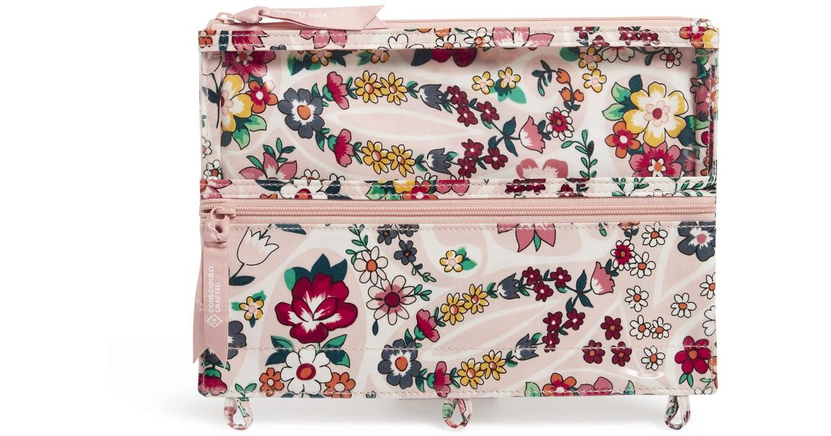 Vera Bradley Womens Cotton Case Pencil Pouch Lyst