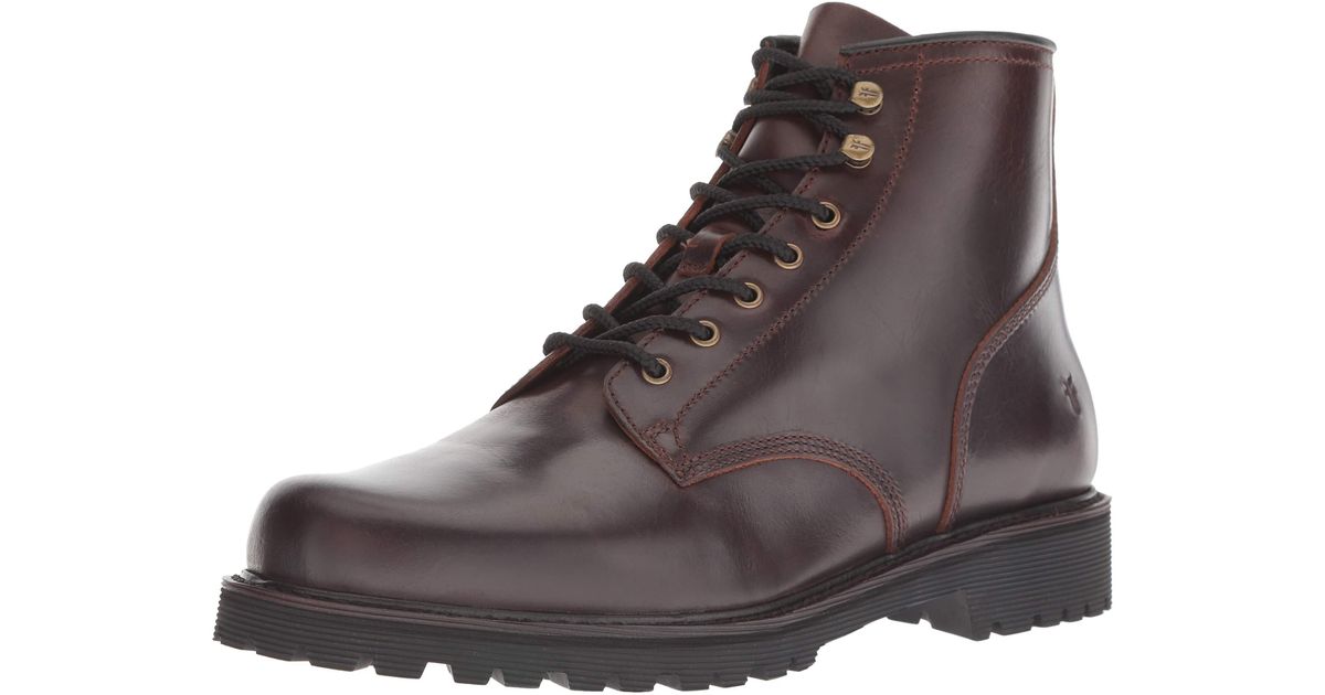 frye dawson leather lug workboot