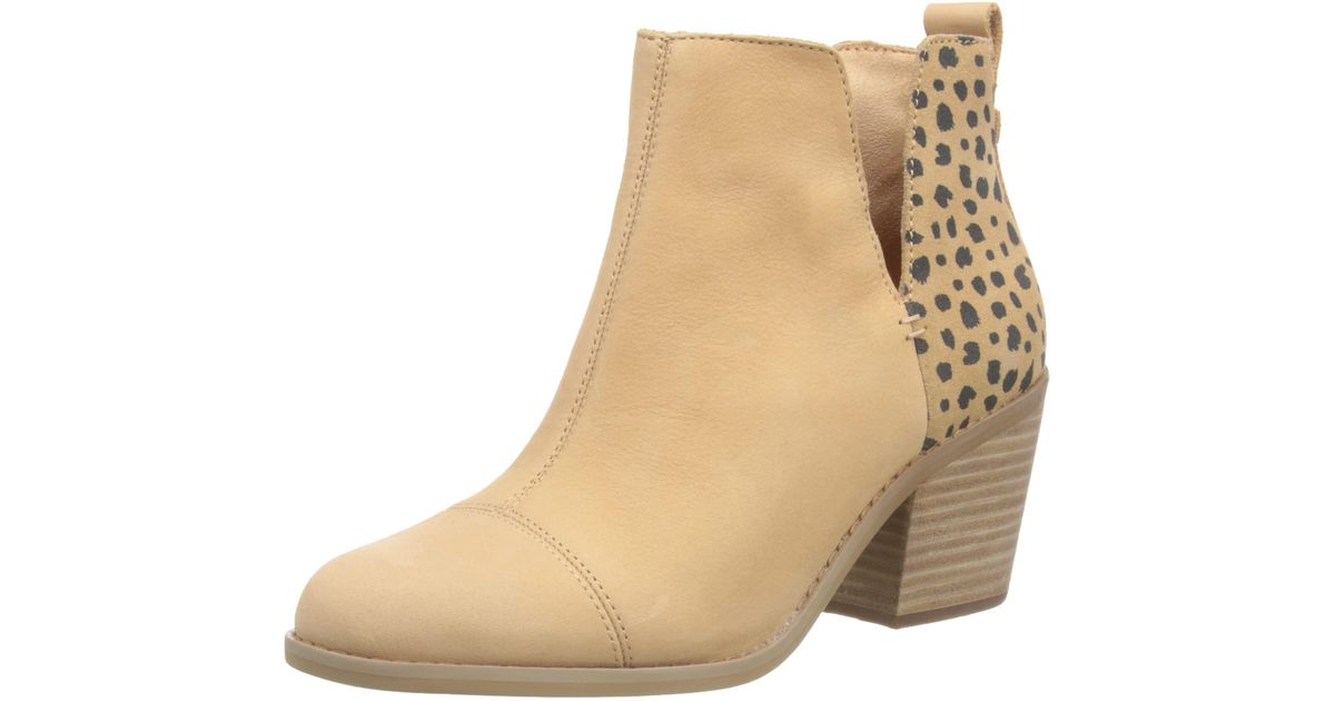 TOMS Everly Cutout Fashion Boot in Natural Lyst