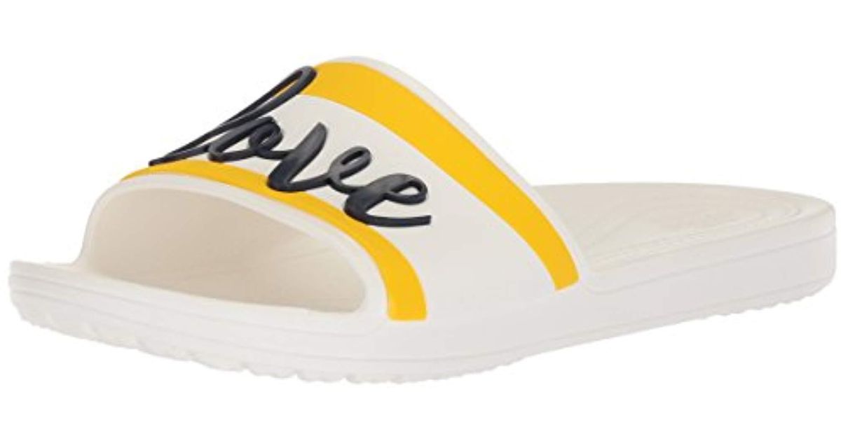 crocs sloane slide w