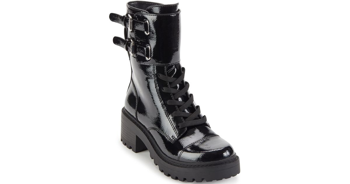 dkny bart combat boot