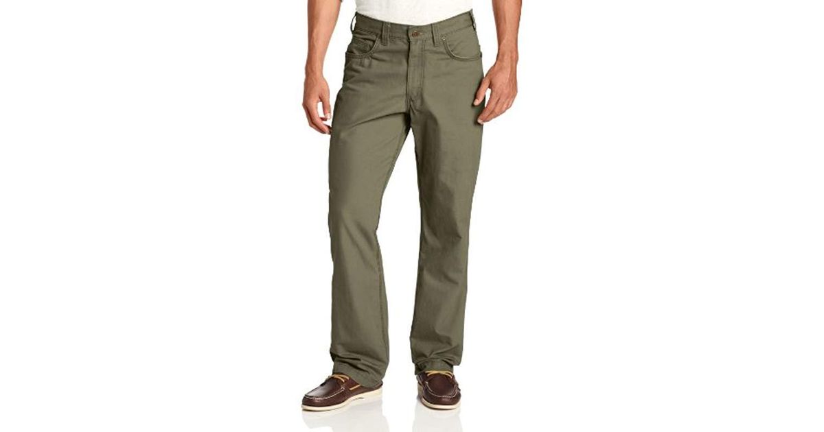 Carhartt Ripstop Cell Phone Pant Relaxed Fit in Green for Men - Lyst