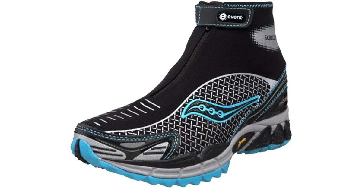 saucony progrid razor mens waterproof trail running shoes