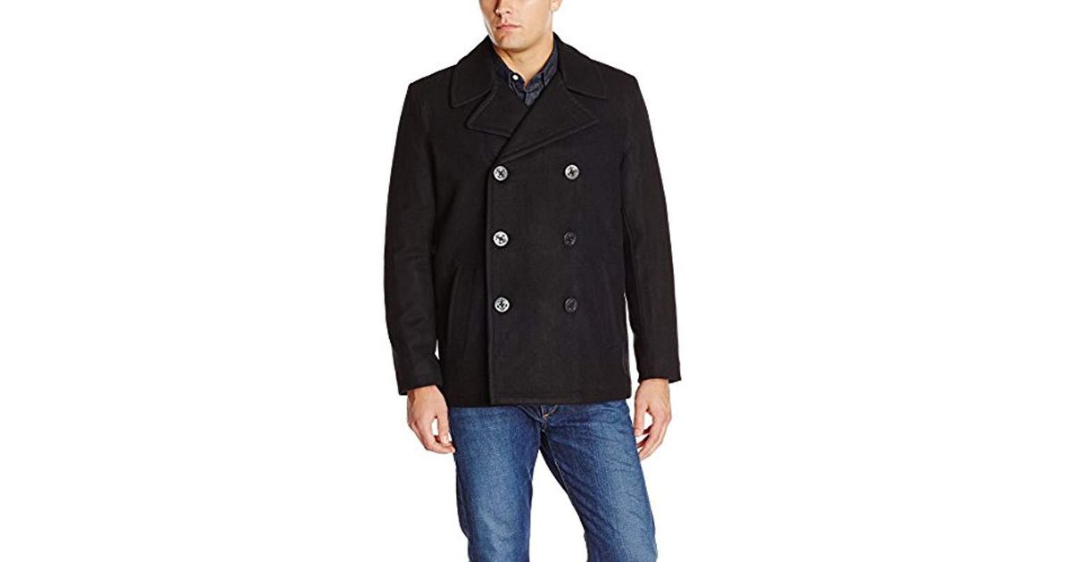 levis pea coat