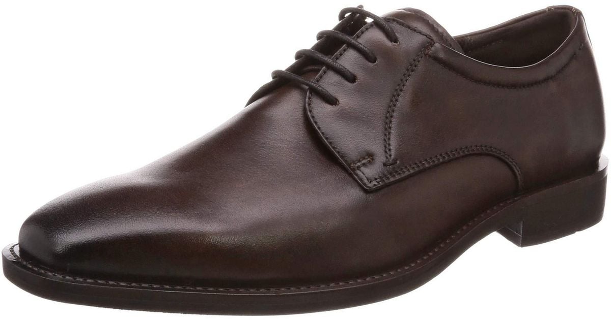 ecco calcan plain toe tie