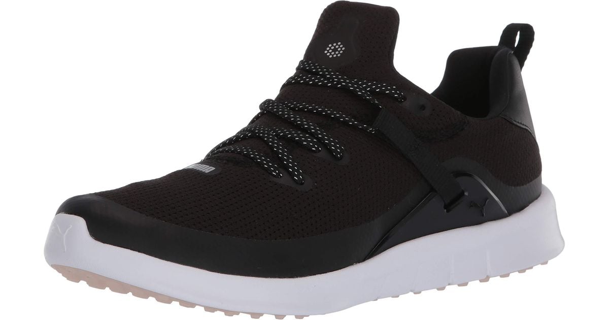 PUMA Golf Laguna Fusion Sport Golf Shoe in Black/White (Black) Lyst