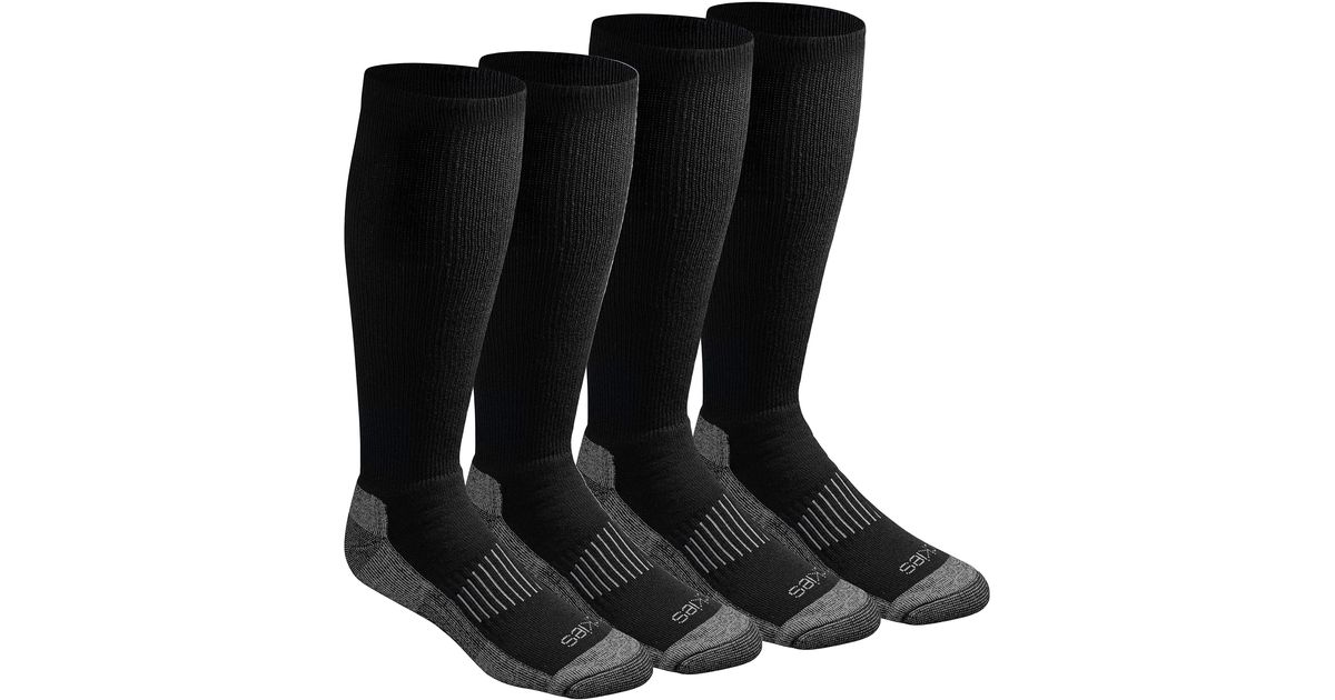 Dickies Light Comfort Compression Overthecalf Socks in Black for Men