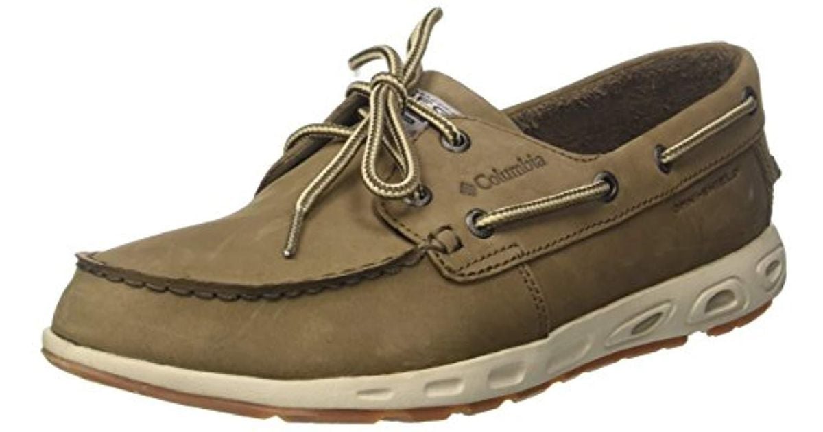 Columbia Pfg Bonehead Vent Leather Pfg Boat Shoe for Men