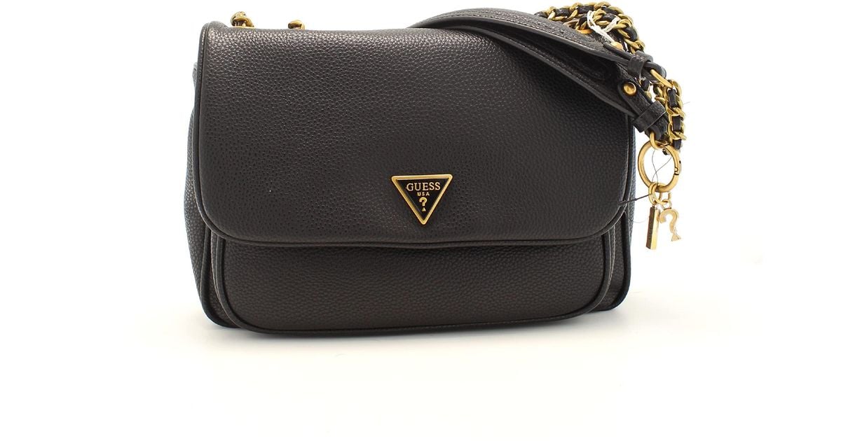 Guess Becci Convertible Crossbody Flap in Black Lyst