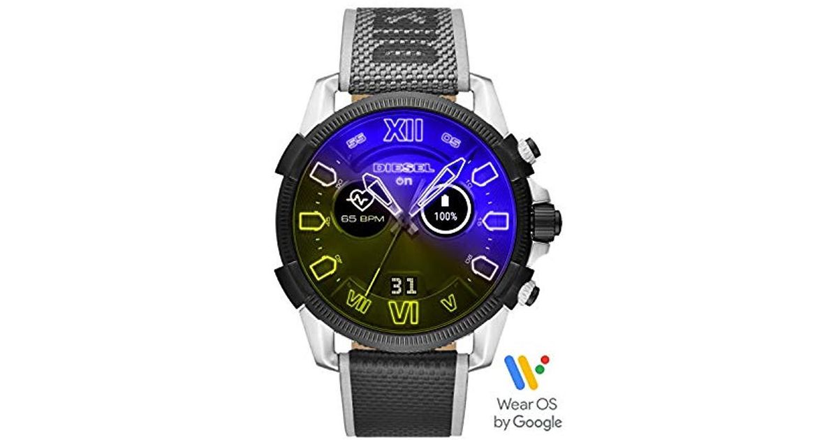 DIESEL Synthetic Full Guard 2.5 Touchscreen Smartwatch in Black for Men - Save 39% - Lyst