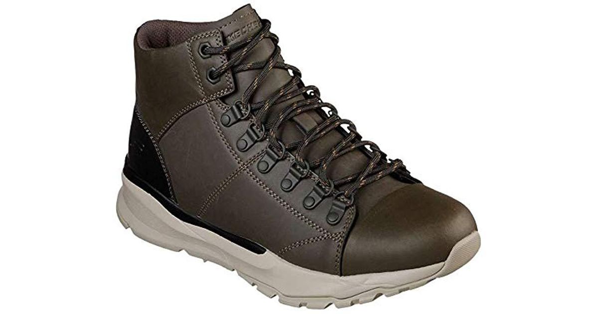 skechers boots olive