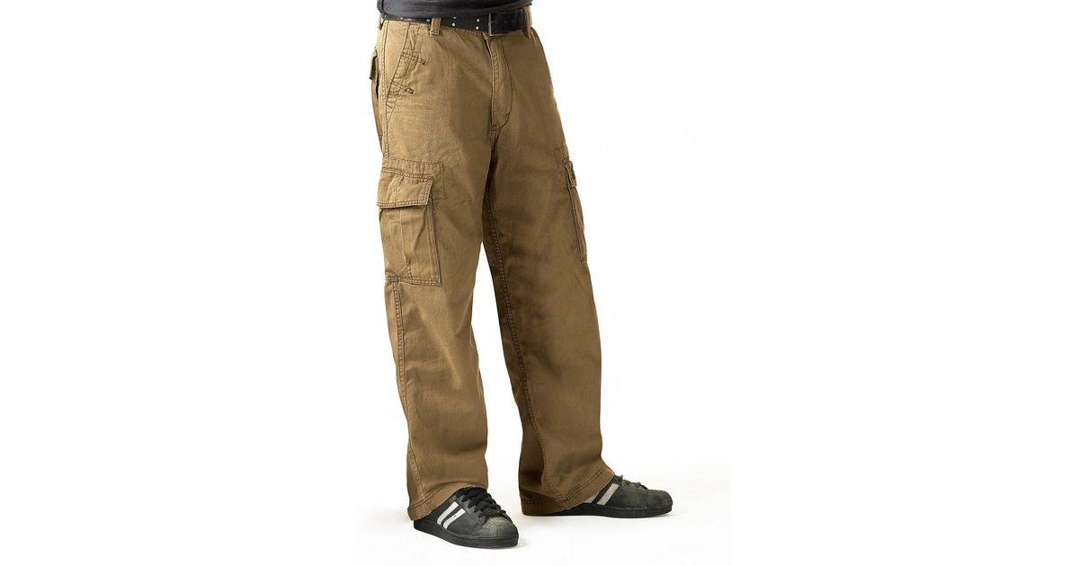 levi khaki cargo pants