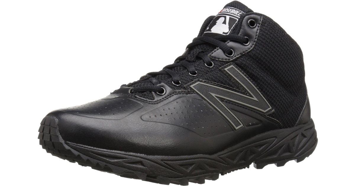 New Balance 950 V2 Umpire Mid Cut Baseball Shoe in Black for Men Lyst