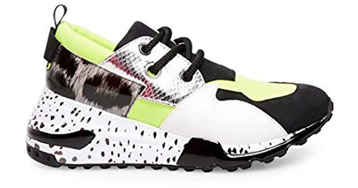 cliff neon green steve madden