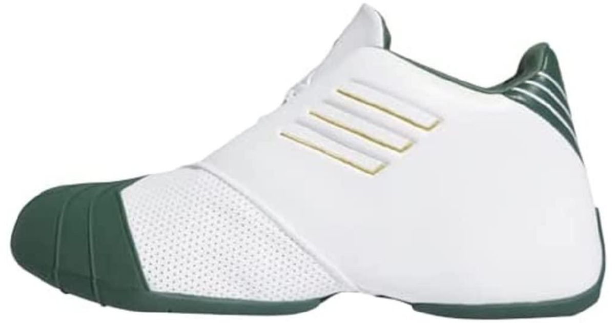 adidas Lace Tmac 1 Basketball Shoe in White (Black) Save 9 Lyst