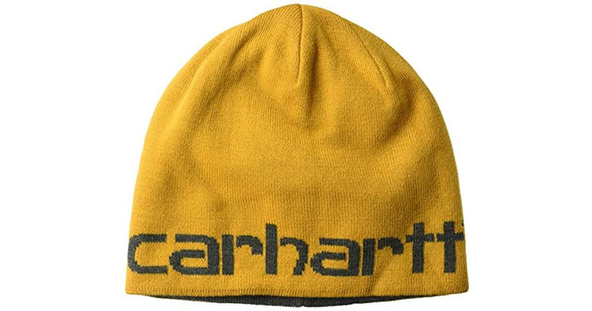 carhartt beanie gold