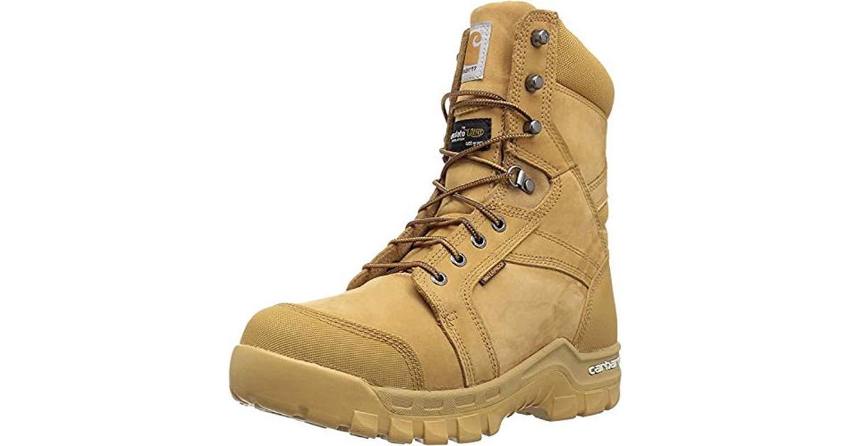 carhartt rugged flex waterproof work boot