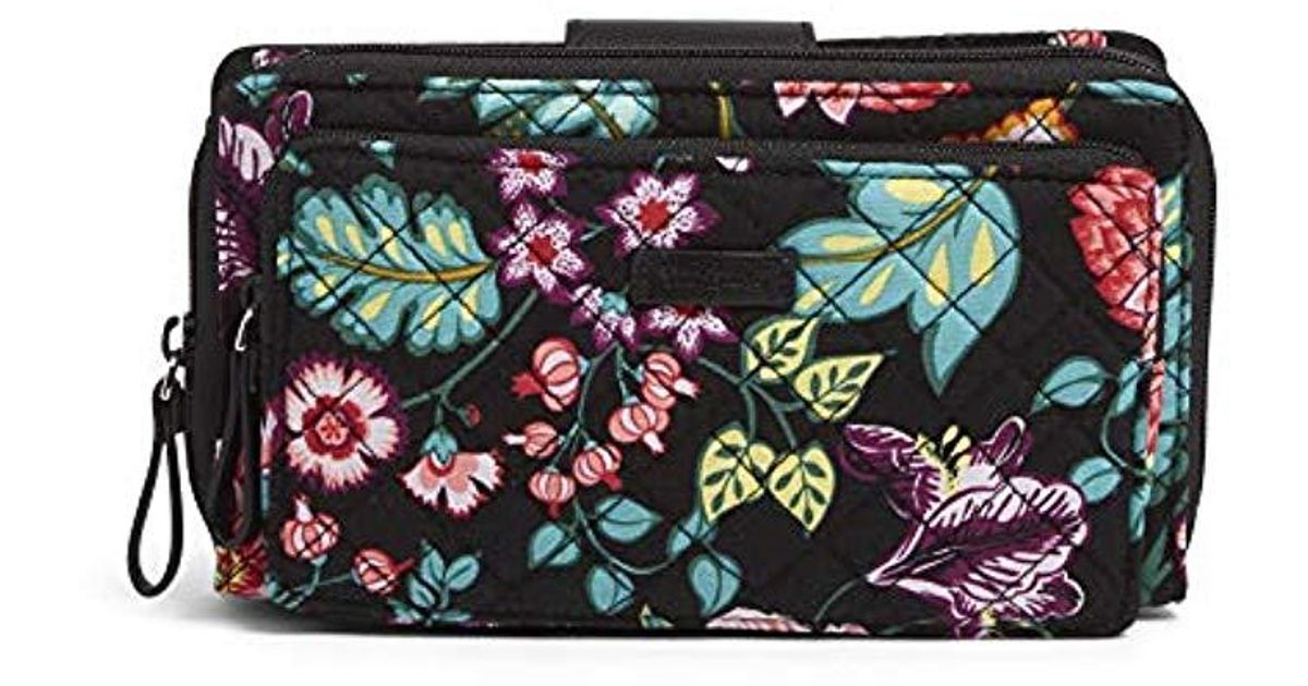 Vera Bradley Signature Cotton Deluxe All Together Crossbody Purse in