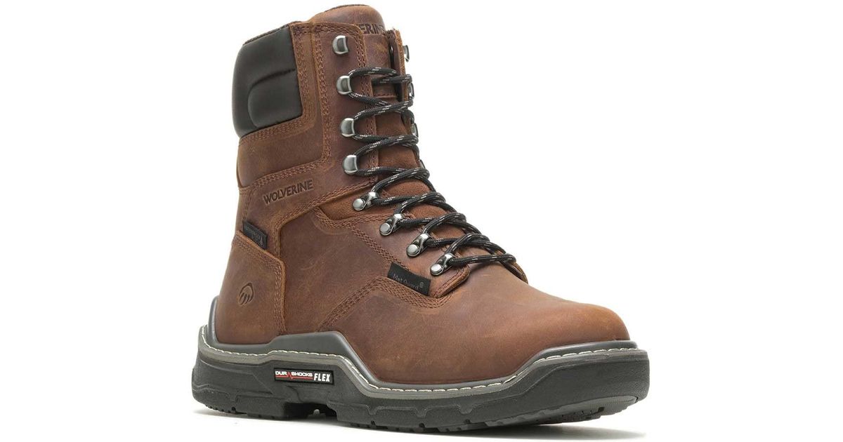 Wolverine Raider Durashocks 8" Waterproof Composite Toe Metguard