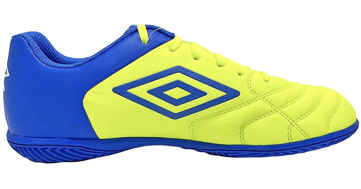 Umbro Classico Xi Ic Indoor Soccer Shoe in Yellow for Men Lyst