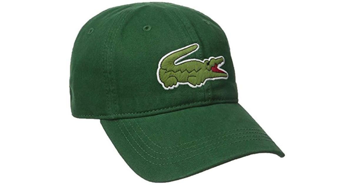 lacoste cap green