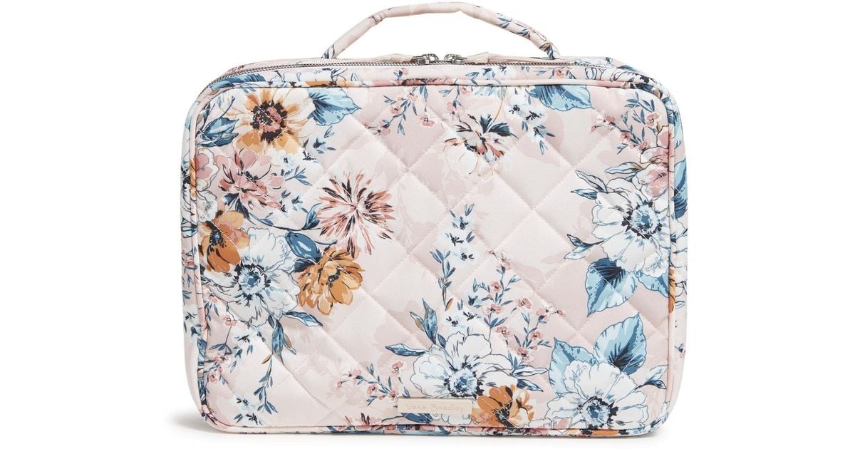 Vera Bradley Performance Twill Zip Hanging Travel Organizer in White Lyst