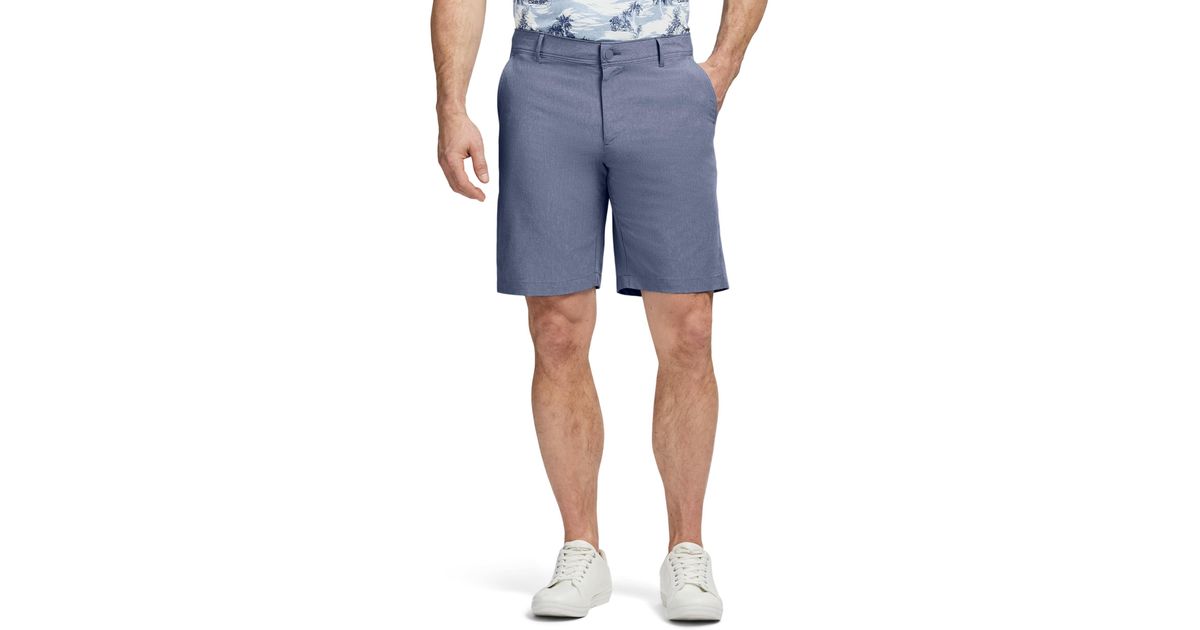 Short Homme Izod Saltwater - Taille 38 - Bleu - Classique Décontracté - Neuf Avec étiquette