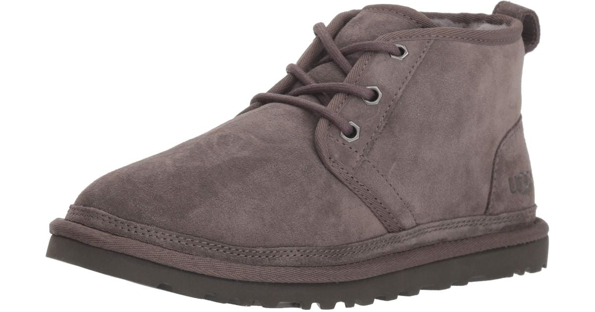 UGG Suede Neumel Shoes in Charcoal (Gray) for Men Save 19 Lyst