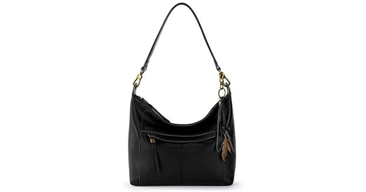 The Sak Womens Alameda Hobo Bag In Leather in Black | Lyst