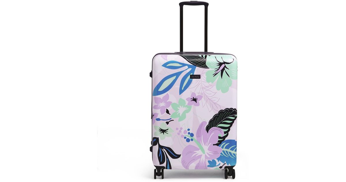 Vera Bradley Hardside Rolling Suitcase Luggage in Blue Lyst