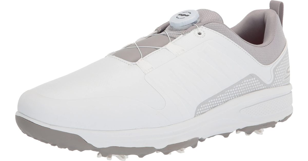 Skechers Torque Twist Waterproof Golf Shoe in Black for Men Lyst