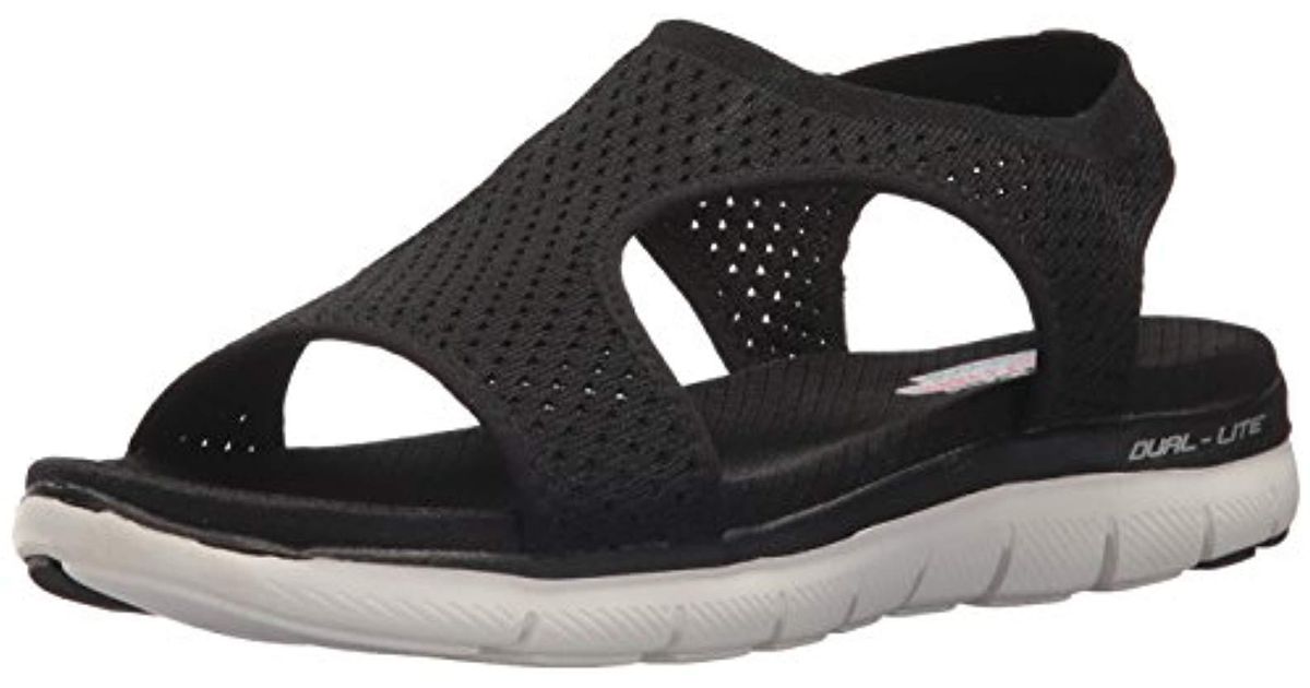Skechers Flex Appeal 2.0 - Deja Vu in Black - Save 42% - Lyst