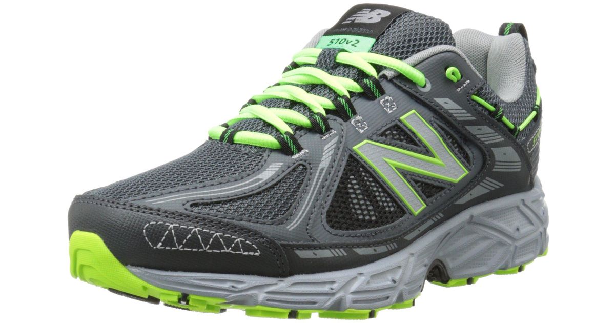 New Balance 510 V2 Trail Running Shoe in Green | Lyst