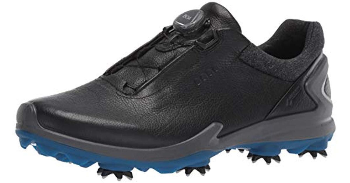 Ecco Leather Biom G3 Golf Shoes in Black for Men - Lyst