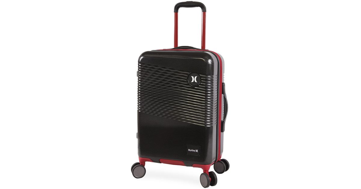 Hurley Looper Hardside Spinner Luggage in Black Lyst