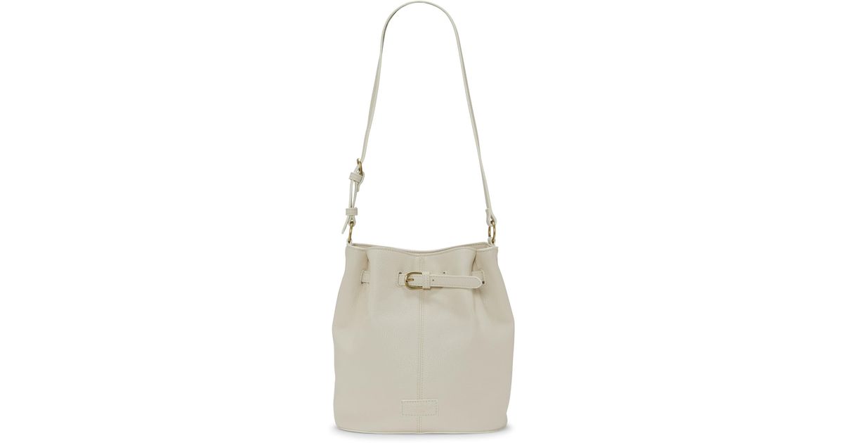 Lucky Brand Feyy: Borsa A Tracolla In Pelle Autentica Con Chiusura Cerniera - 5