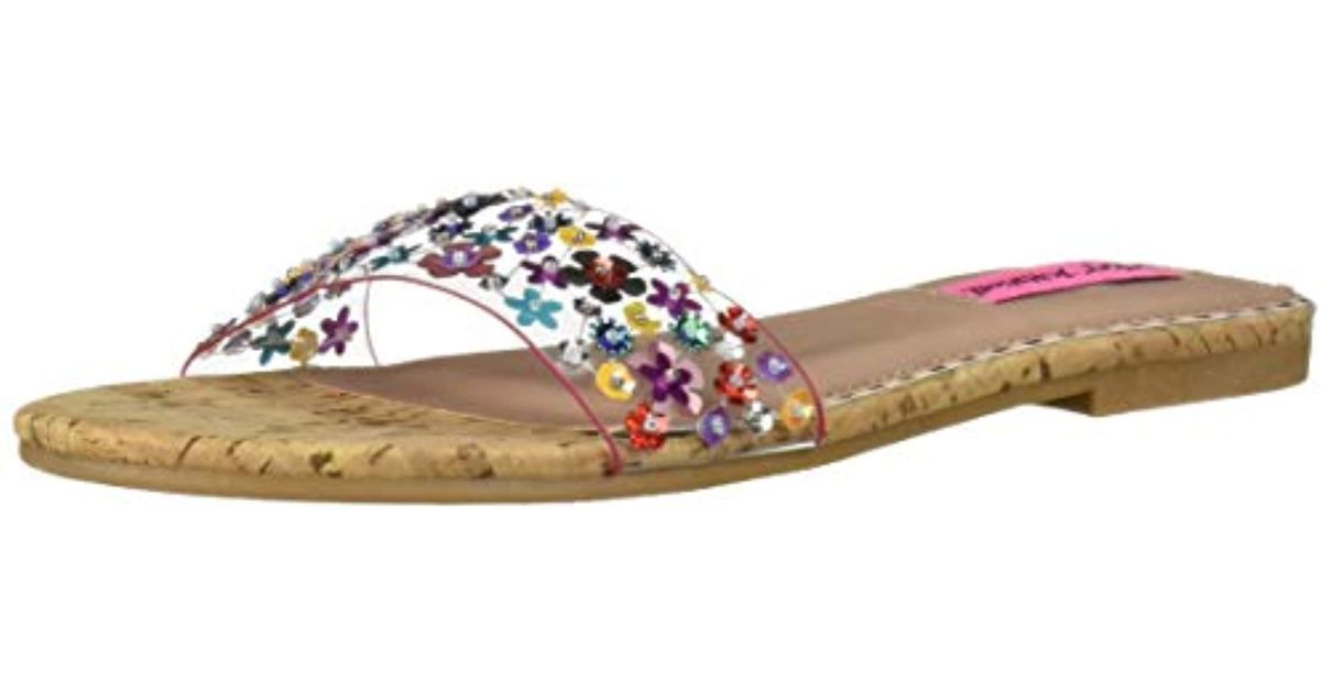 betsey johnson butler sandal