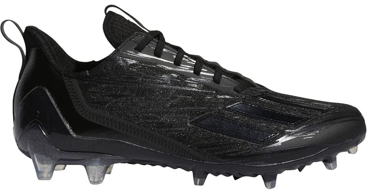 black adidas football shoes
