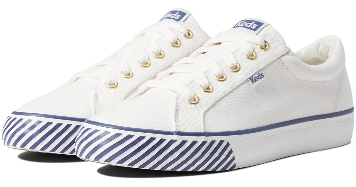 Keds Lace Jump Kick Majestic Sneaker in White Lyst