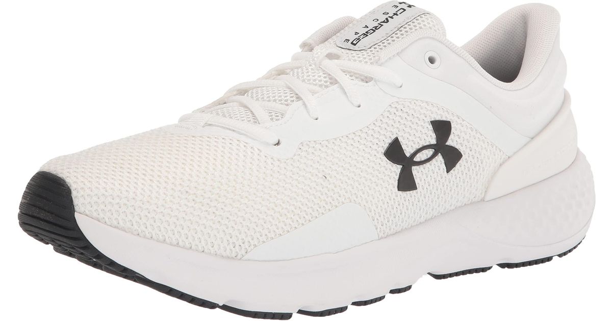 Under Armour Lace Charged Escape 4 Running Shoe, in Black for Men | Lyst