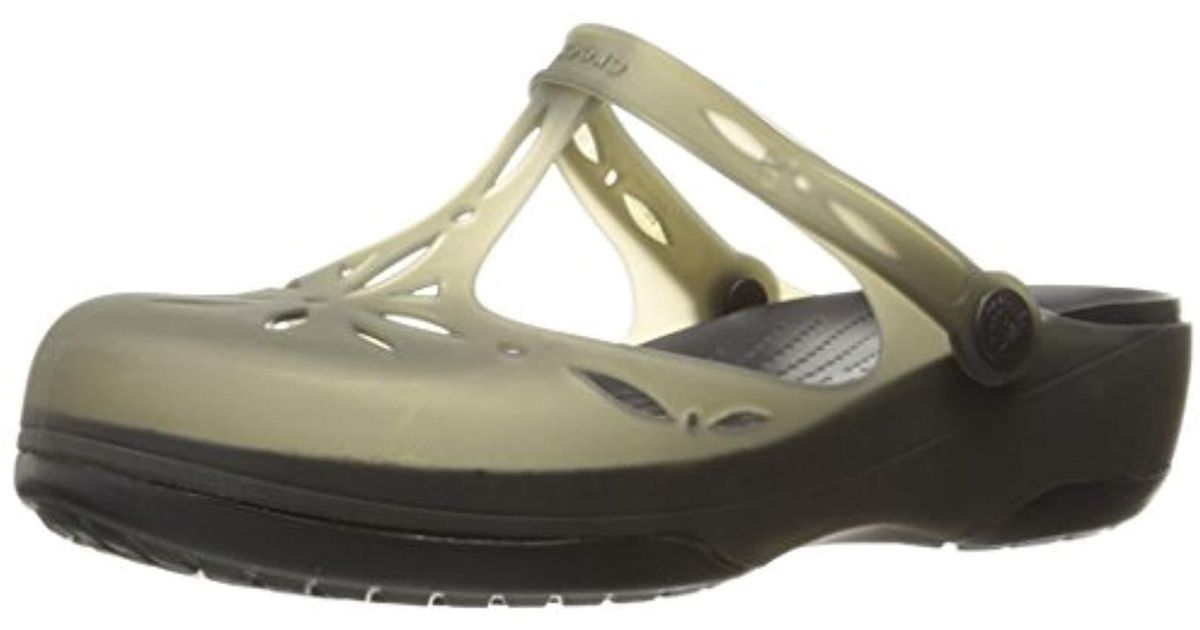crocs carlie cutout clog