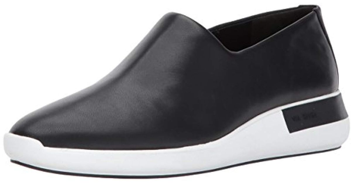 Via Spiga Malena Slip On Sneaker in Black | Lyst