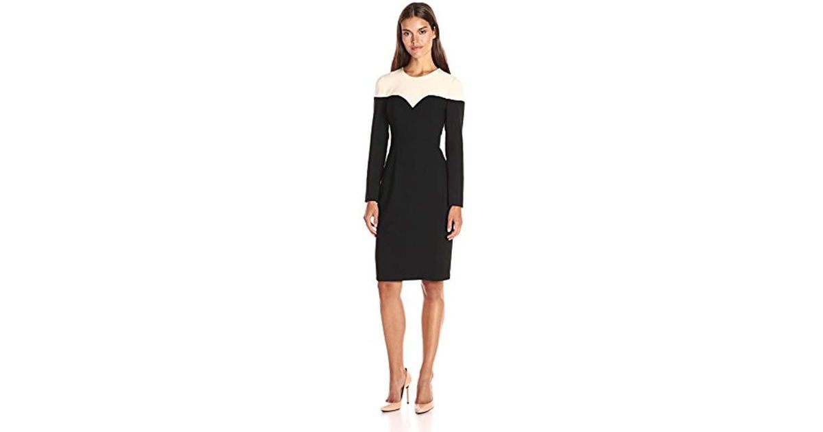 black halo rowan sheath dress