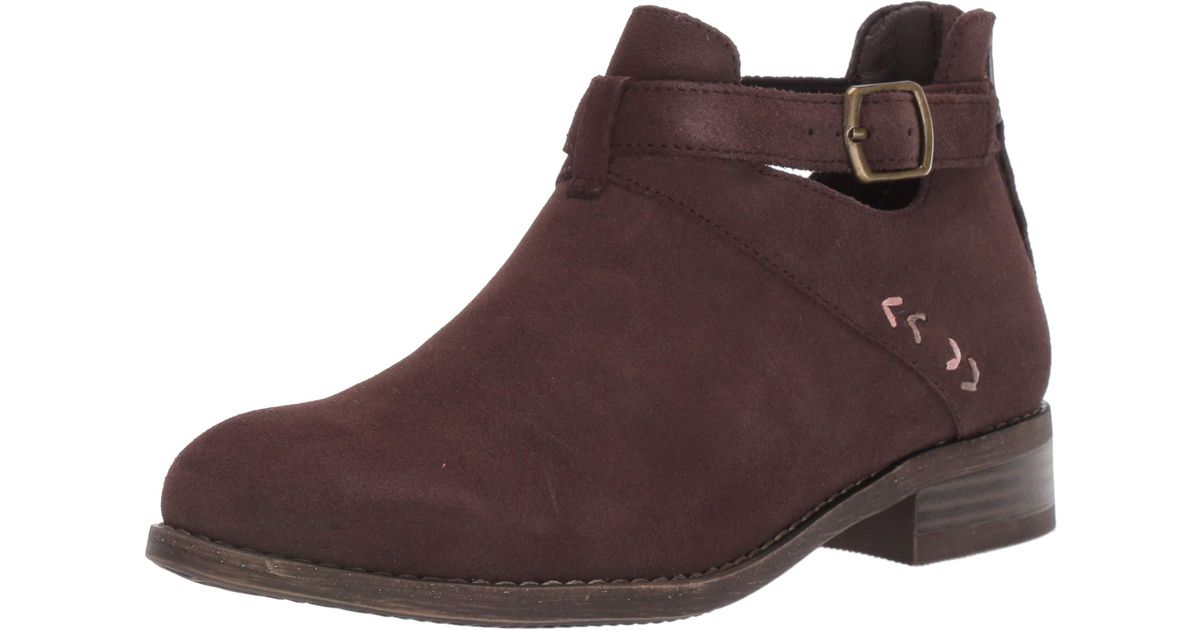 skechers womens sepia flat heel booties