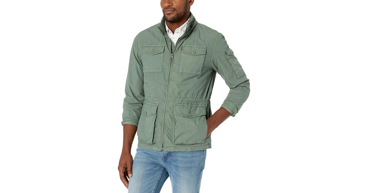 levi's lightweight cotton field jacket